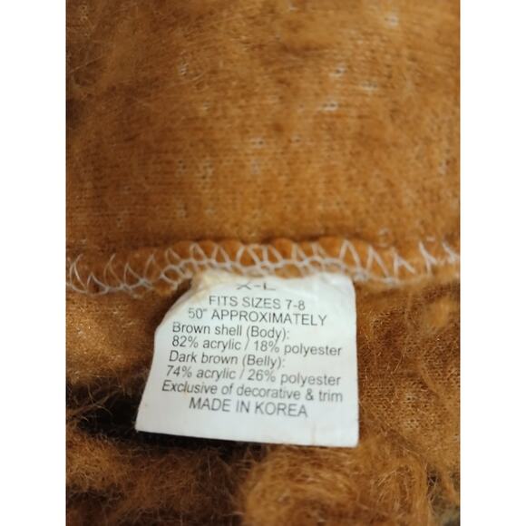 Y2K Furry Plush Orangutan Costume Child XL Kids 7-8 Adorable Friendly Realistic - Picture 14 of 16